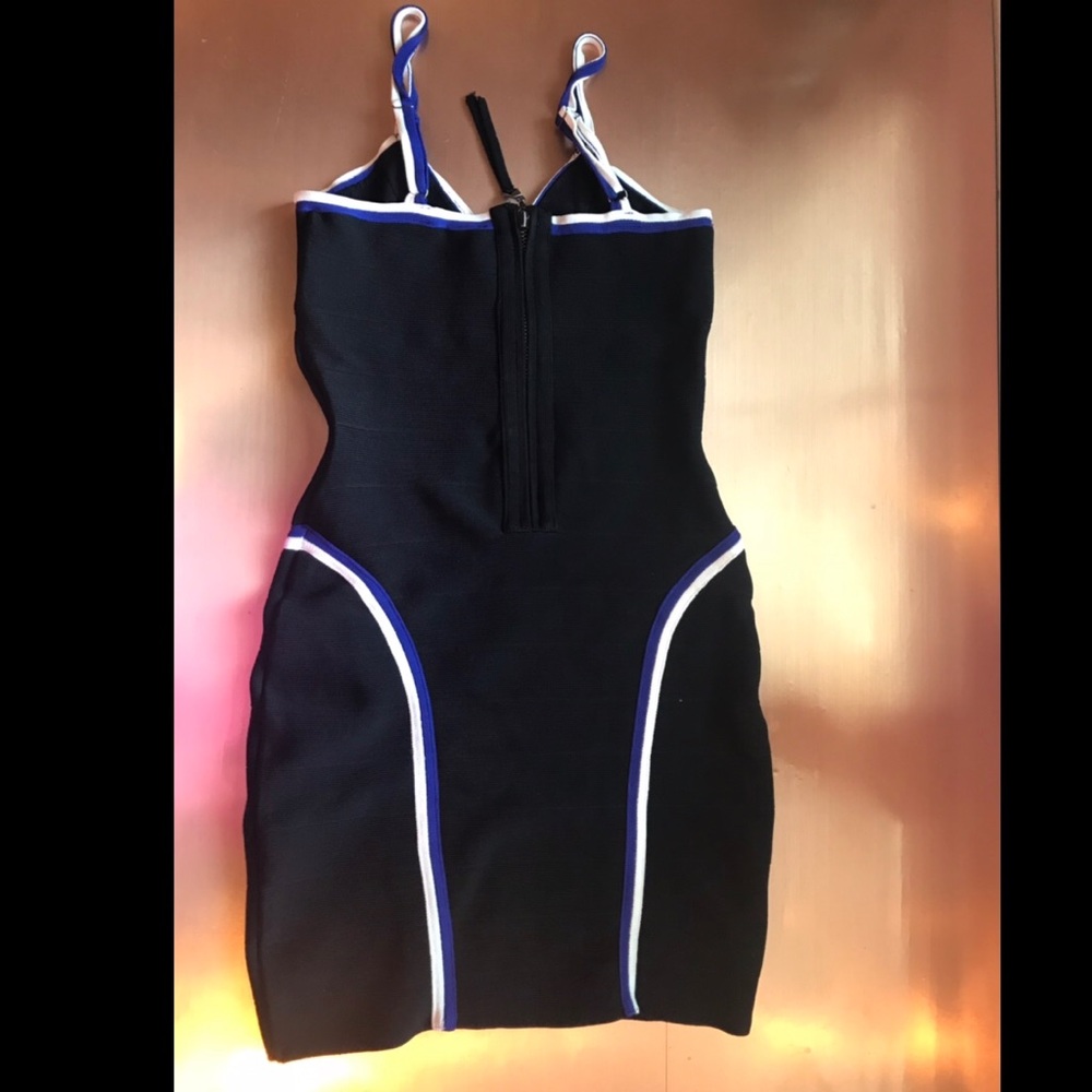 GUESS CONTRAST BANDAGE DRESS Bodycon - Picture 6 of 8